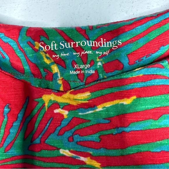 Soft Surroundings Tropical Print Tank - Picture 5 of 5